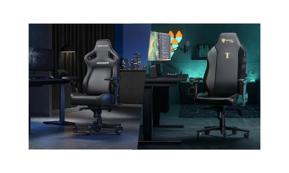Anda Seat Kaiser 4 gaming chair versus SecretLab Titan