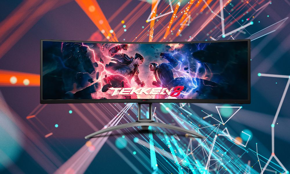 Tekken 8 on AOC AG493UCX2 gaming monitor