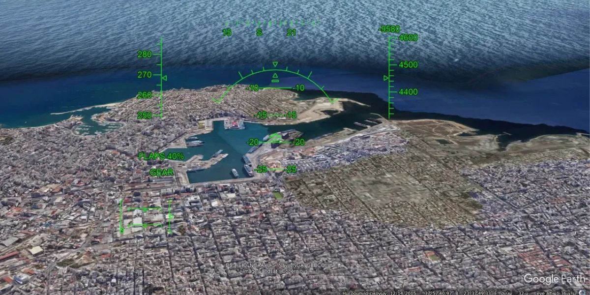 How to Play The Secret Flight Simulator in Google Earth