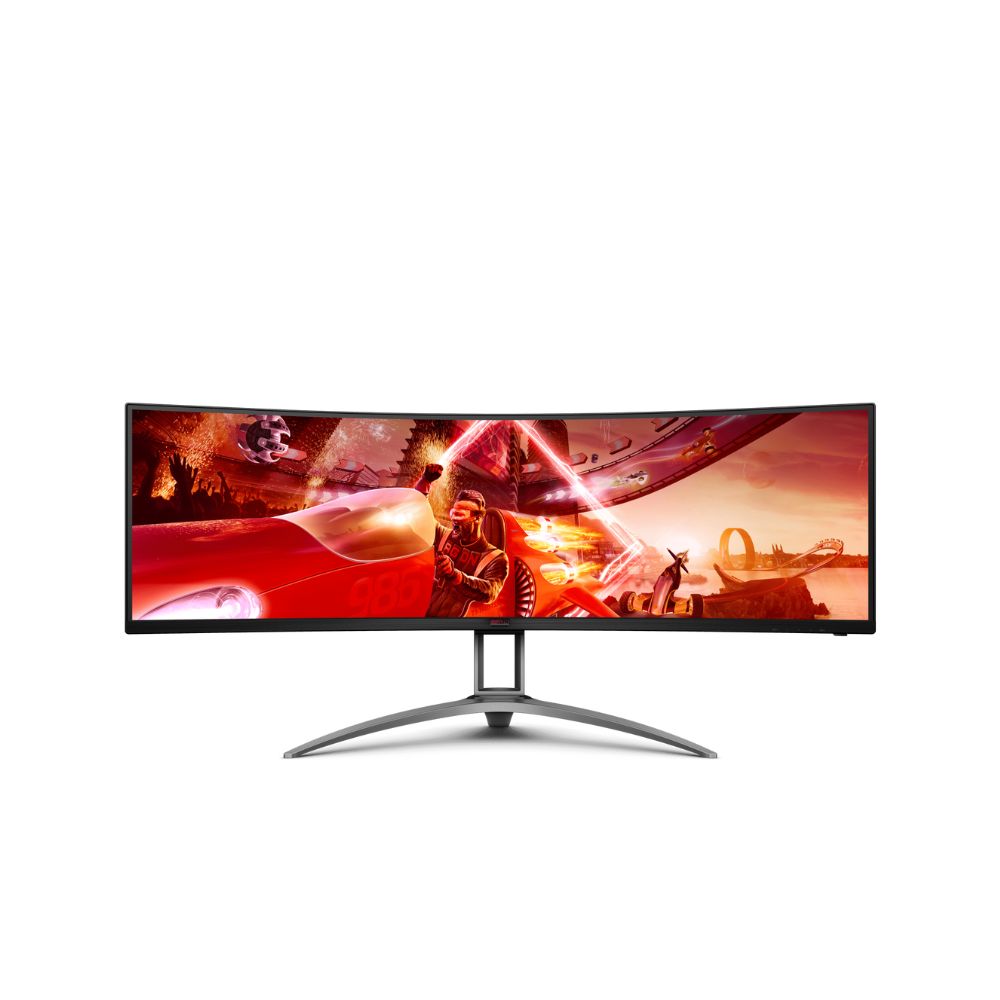 AOC AG493UCX2 49" Ultra-Wide Dual QHD 5K Adaptive-Sync 165Hz 1ms Curved Gaming Monitor