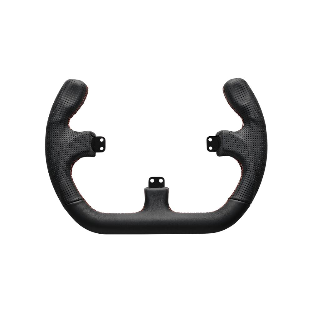 Asetek Open D Black Leather Rim