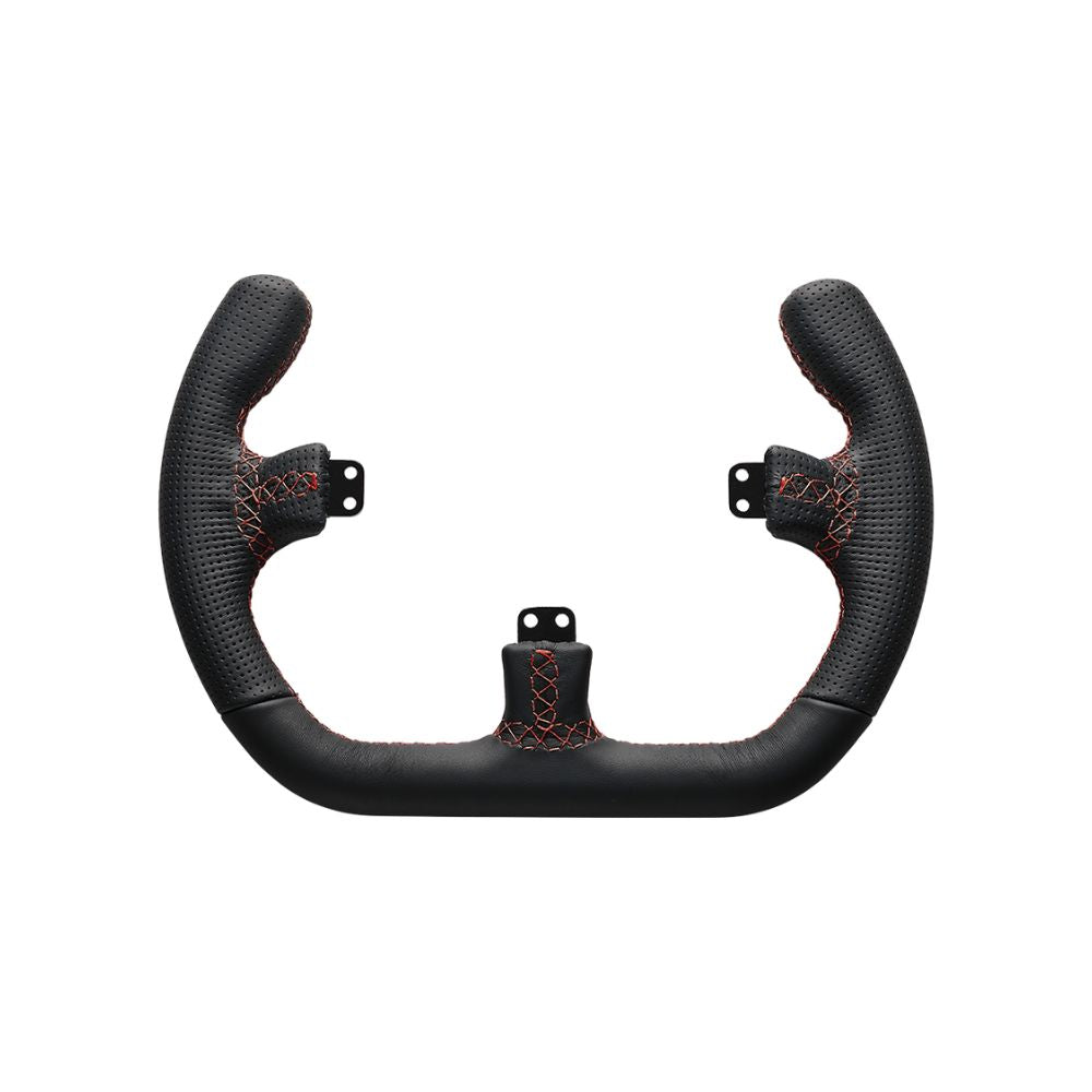 Asetek Open D Black Leather Rim