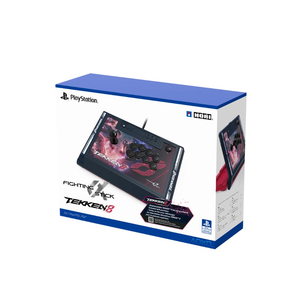 HORI Fighting Stick Alpha Tekken 8 Edition for PlayStation & PC