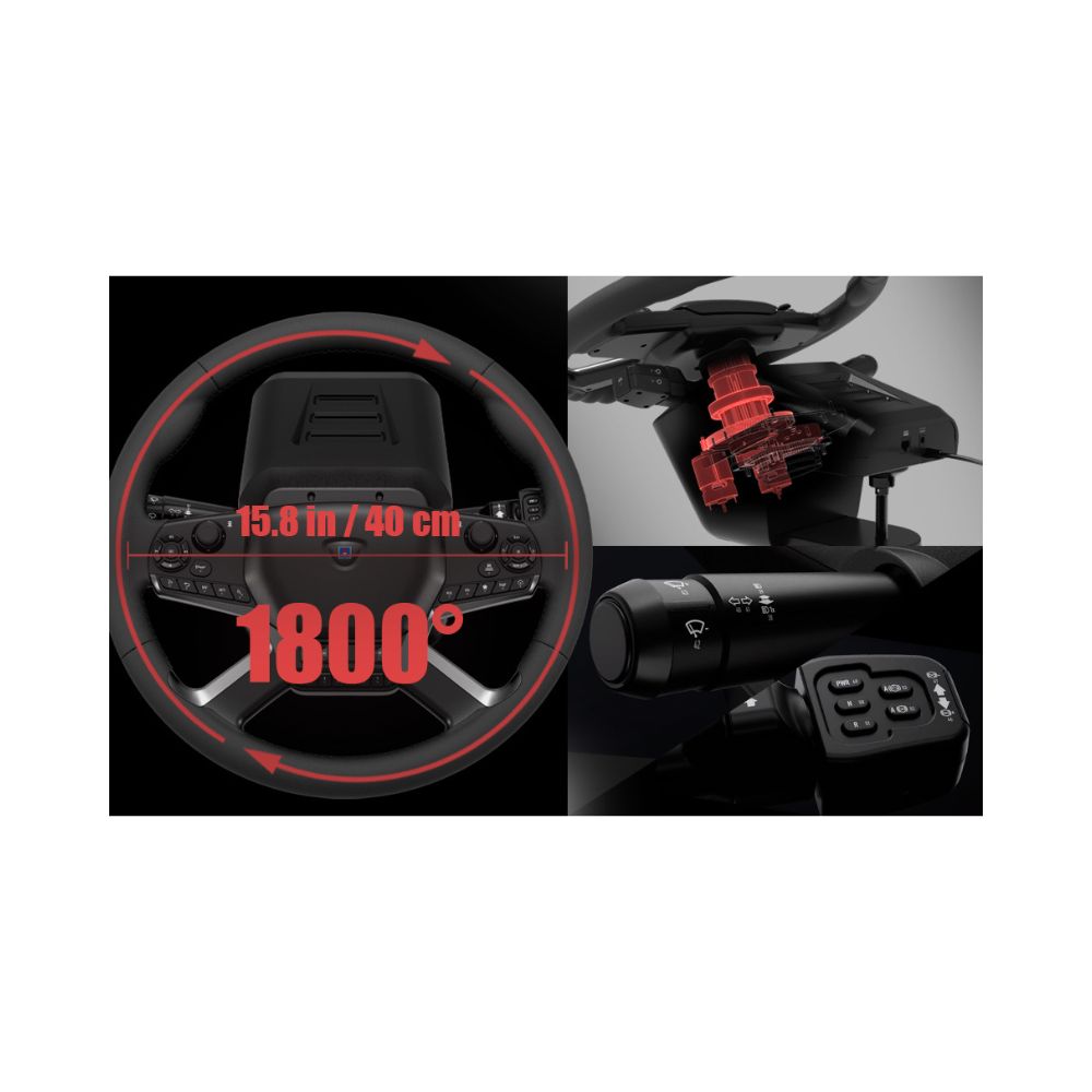 HORI Truck Control System with Force Feedback for Windows 11/10