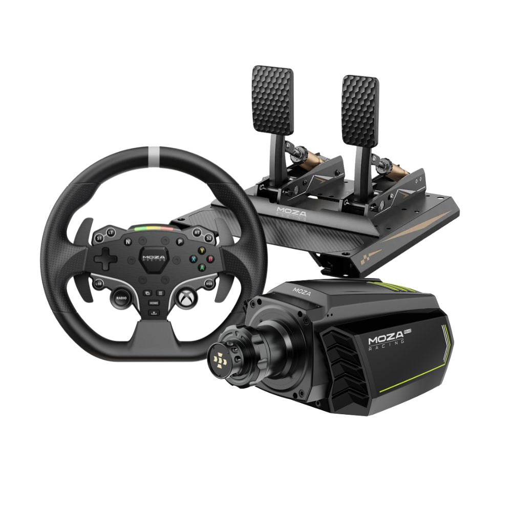 MOZA R16 V2 + CRP2 Pedals Bundle