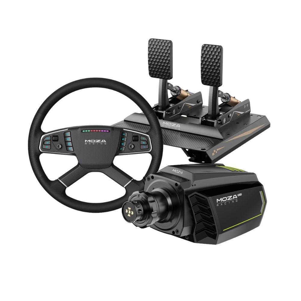 MOZA R16 V2 + CRP2 Pedals Bundle