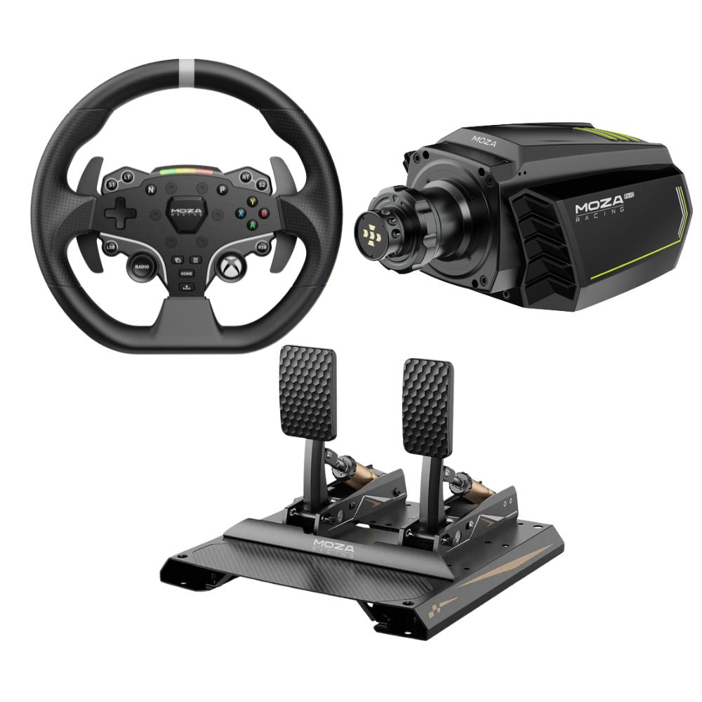 MOZA R16 V2 + CRP2 Pedals Bundle