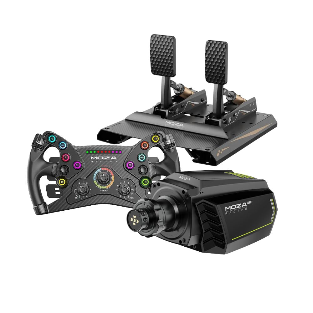 MOZA R16 V2 + CRP2 Pedals Bundle