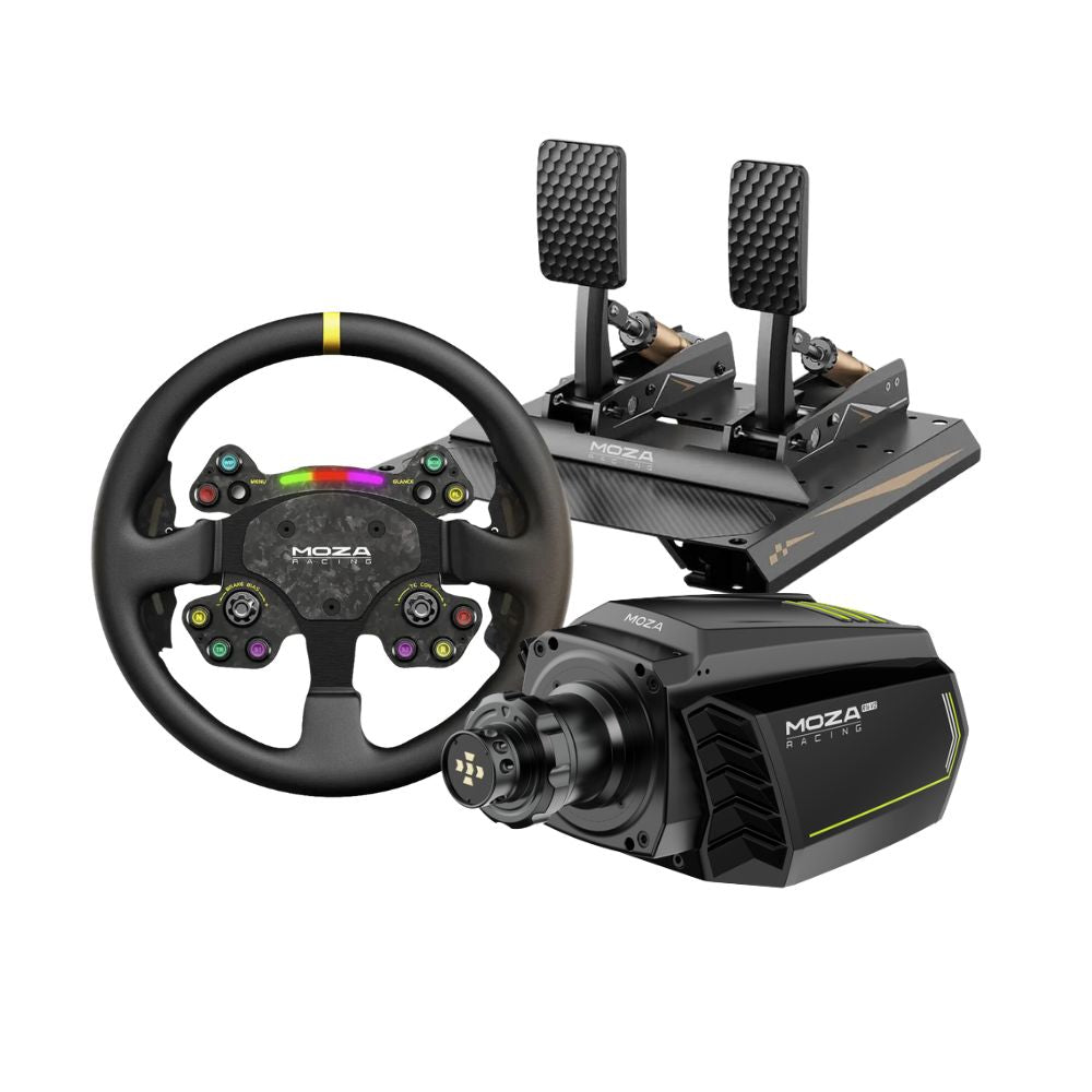 MOZA R16 V2 + CRP2 Pedals Bundle
