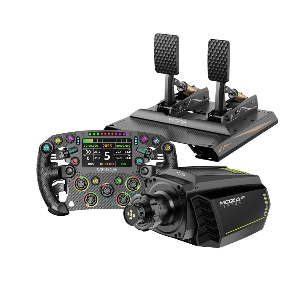 MOZA R16 V2 + CRP2 Pedals Bundle