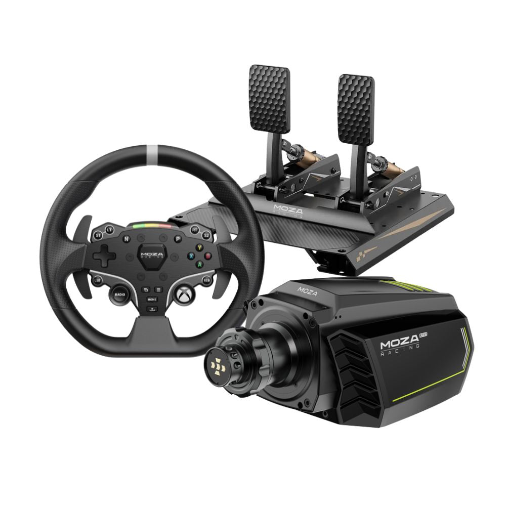 MOZA R21 V2 + CRP2 Pedals Bundle