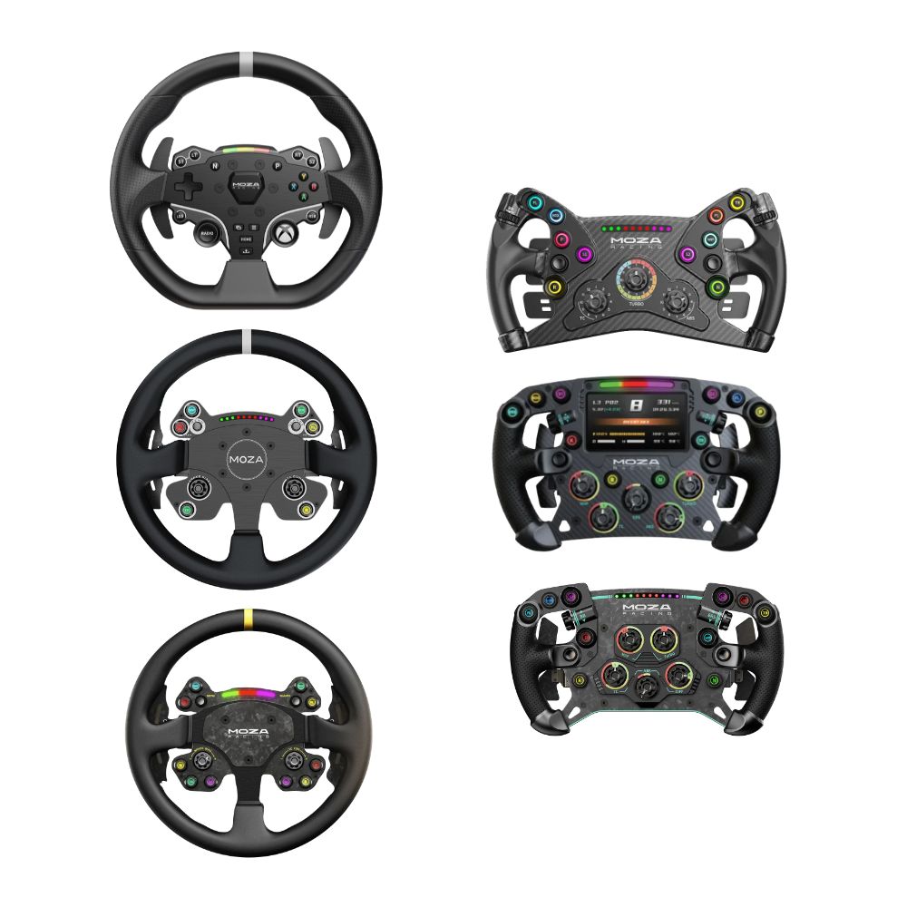 MOZA R21 V2 + CRP2 Pedals Bundle