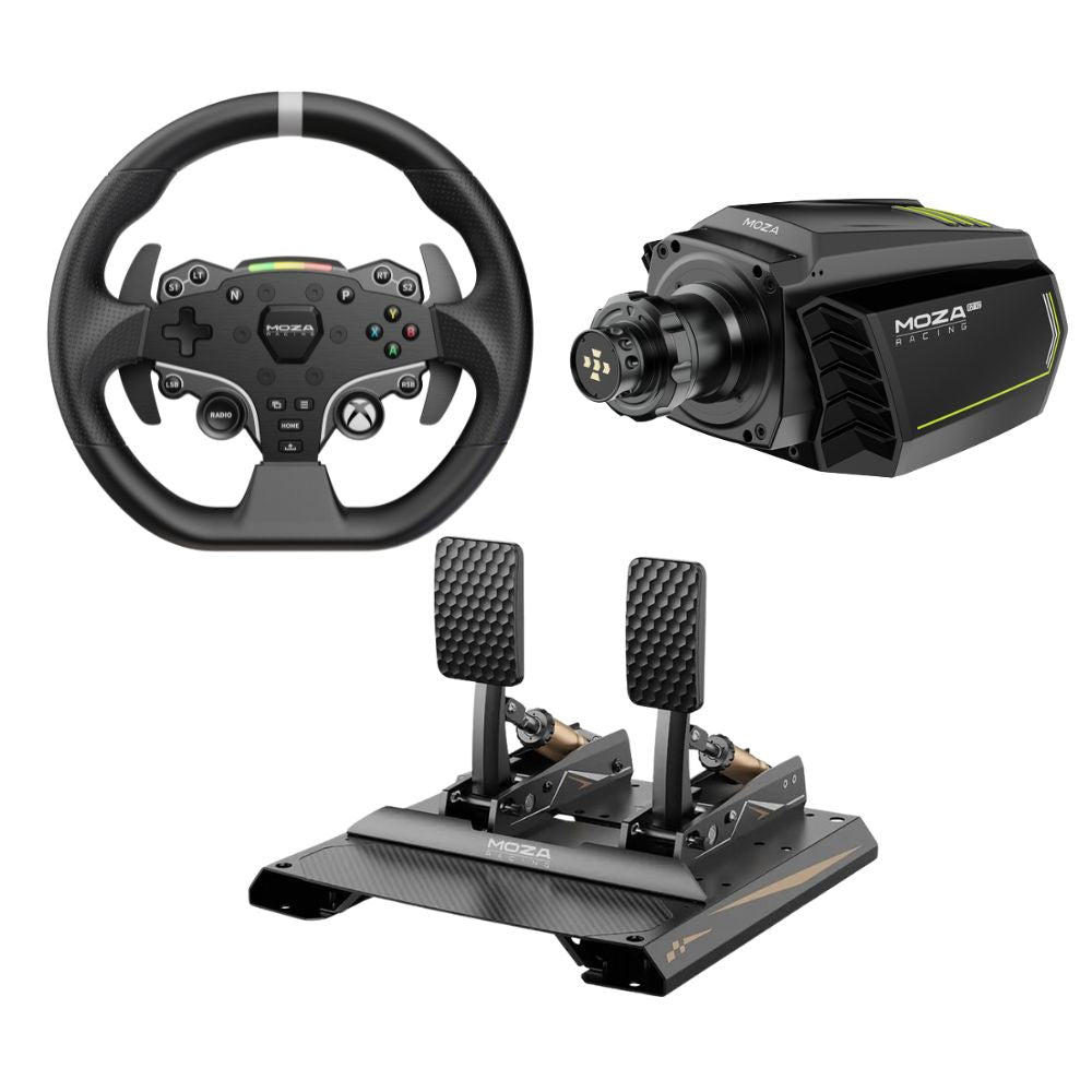 MOZA R21 V2 + CRP2 Pedals Bundle