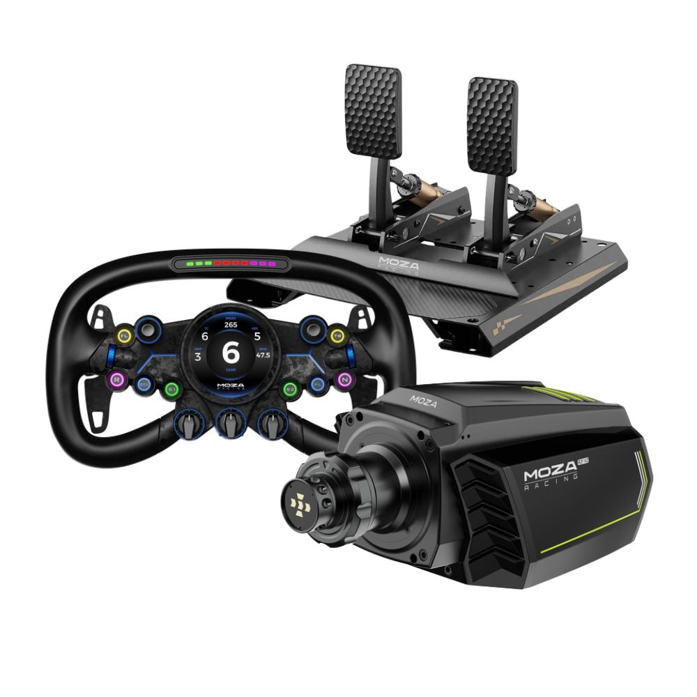MOZA R21 V2 + CRP2 Pedals Bundle
