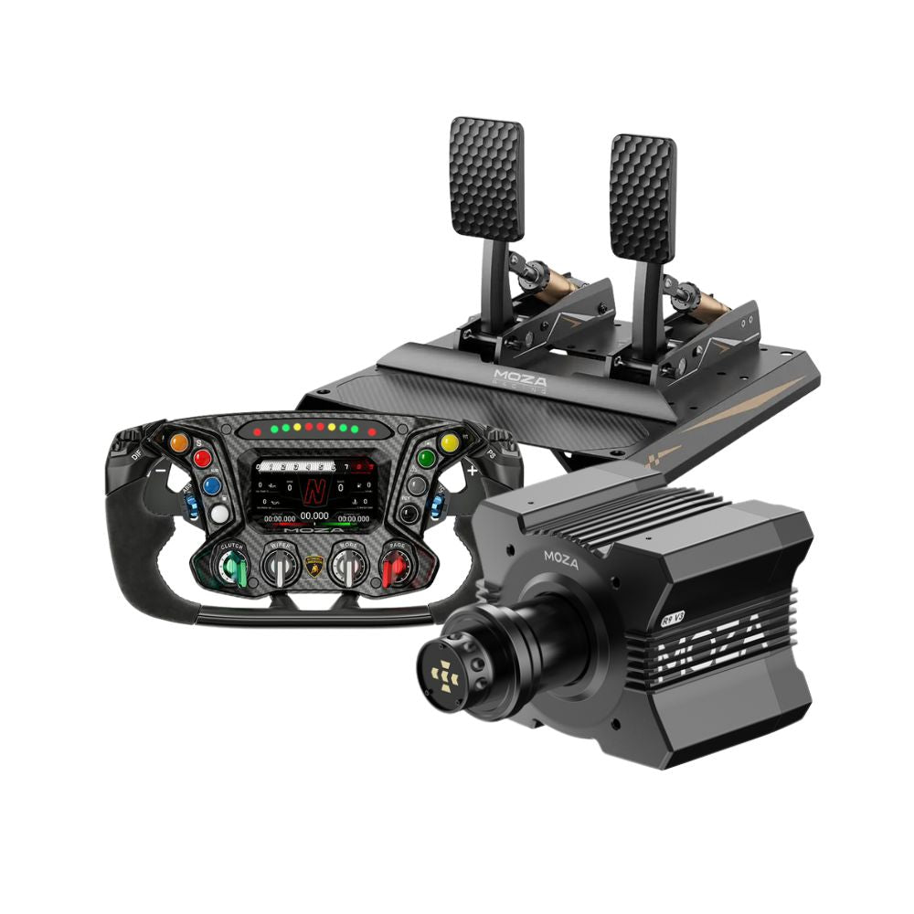 MOZA R9 V3 + CRP2 Pedals Bundle