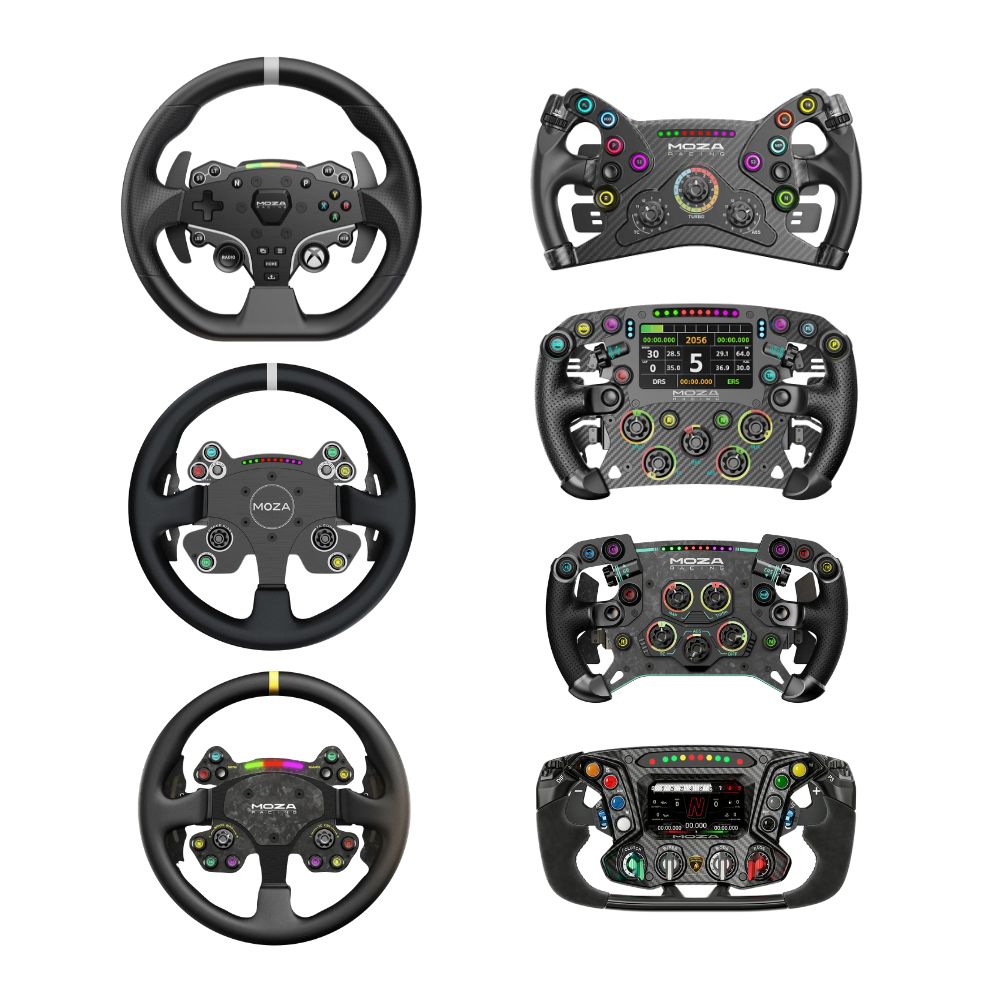 MOZA R9 V3 + CRP2 Pedals Bundle