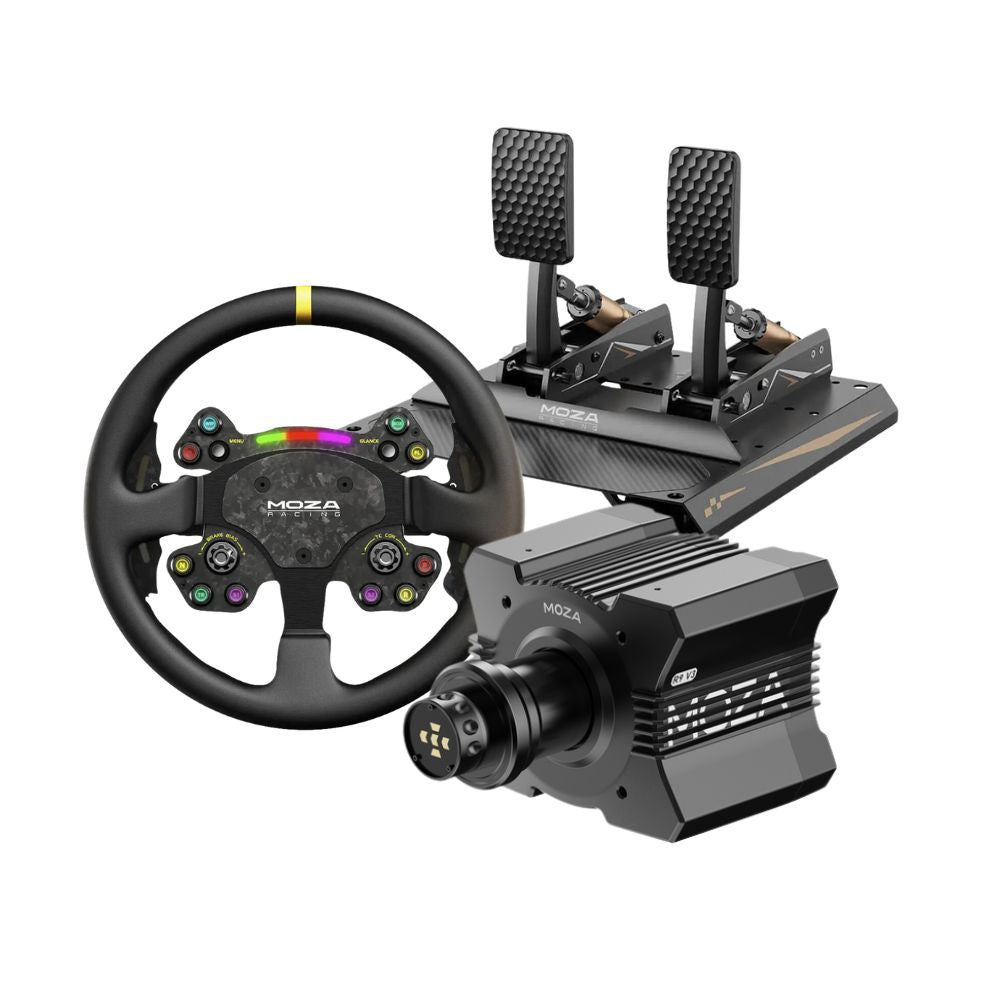 MOZA R9 V3 + CRP2 Pedals Bundle