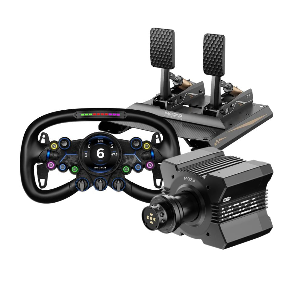 MOZA R9 V3 + CRP2 Pedals Bundle