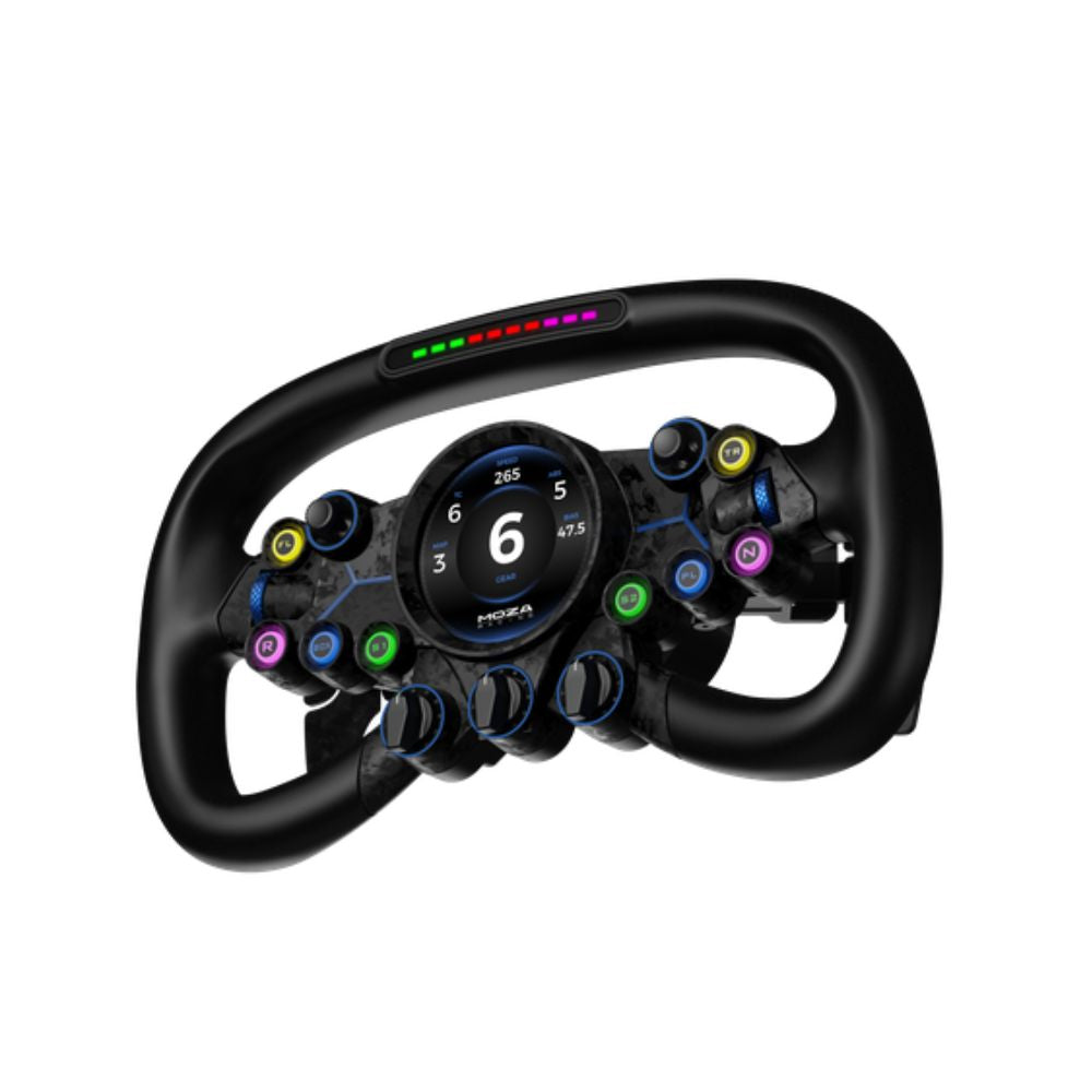 MOZA Vision GS wheel side left view