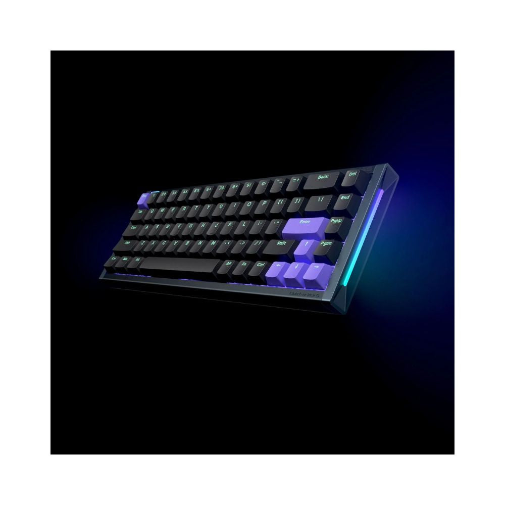 Nuphy X BH65 Magnetic Switch Gaming Keyboard with RGB lighting on a black background