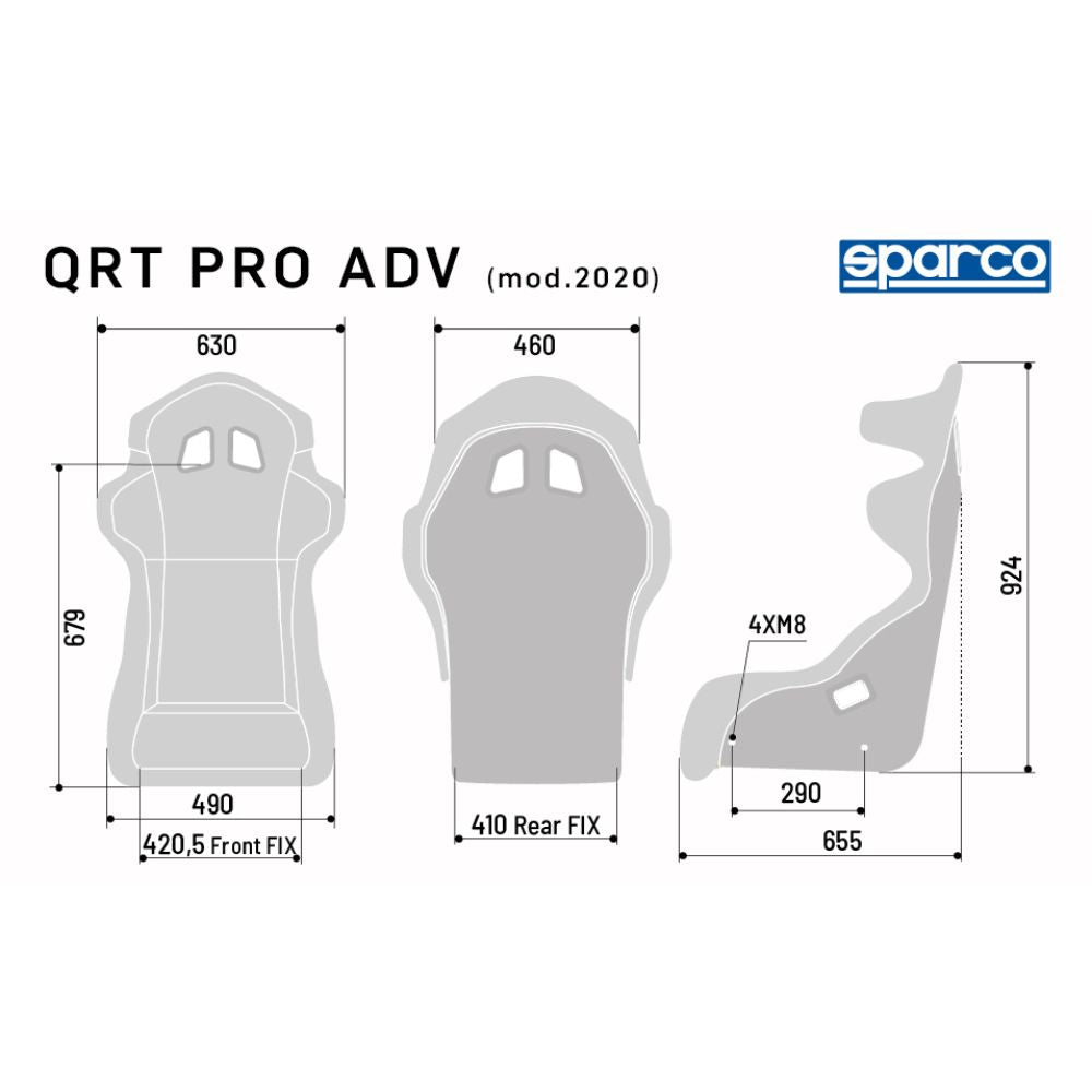 Sparco QRT Pro ADV Racing Seat