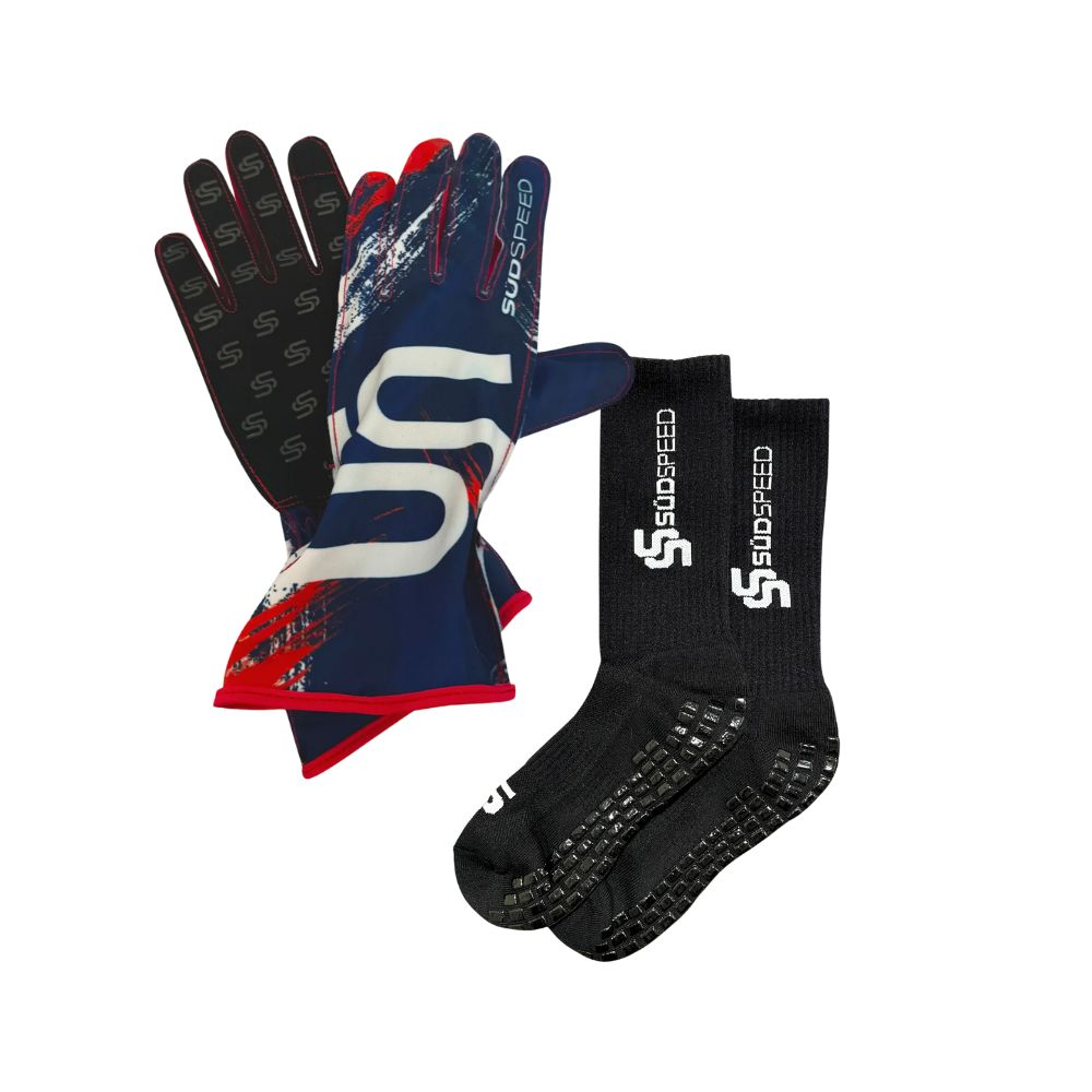 Südspeed Sim Racing Gloves + Socks Bundle