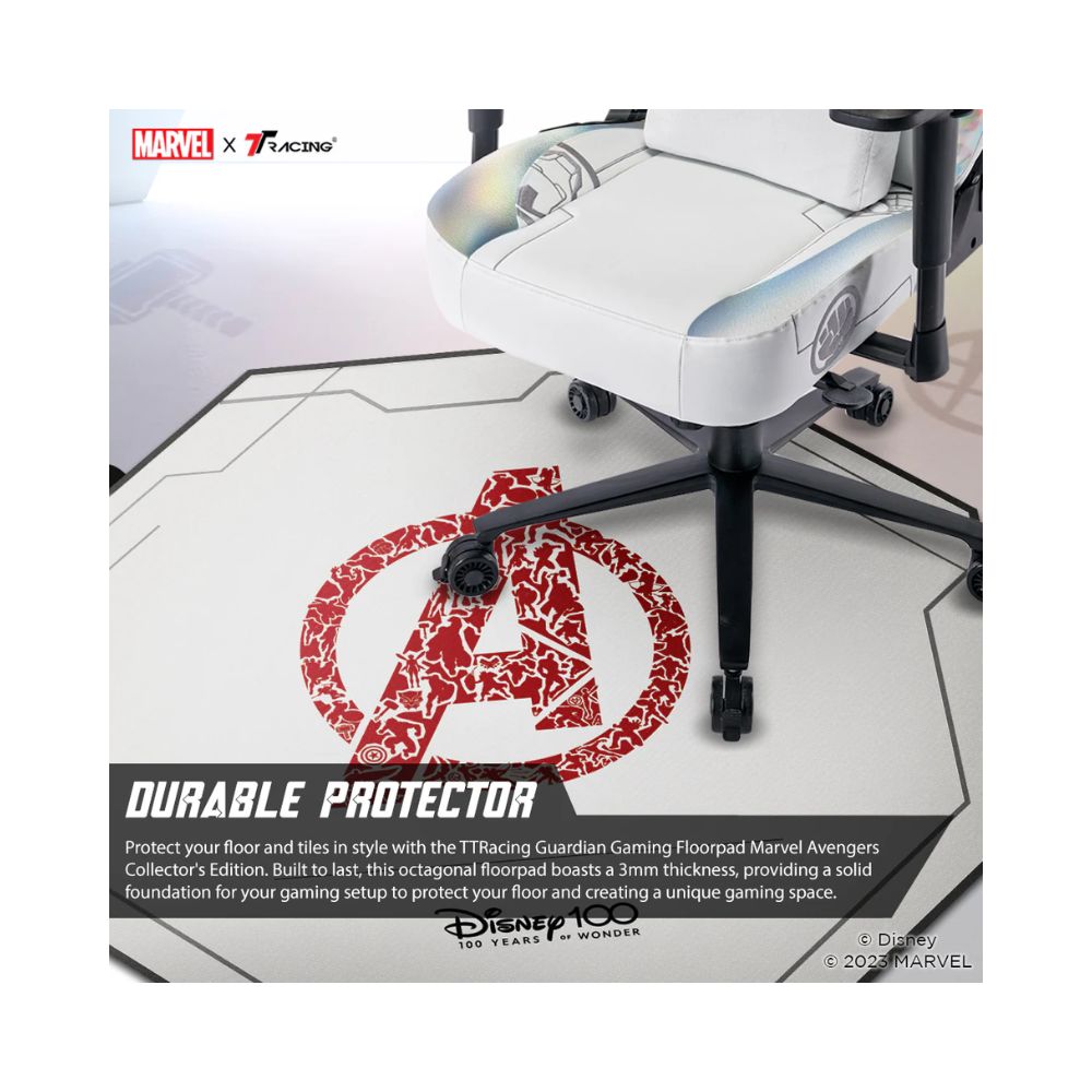 TTRacing Guardian Gaming Floorpad - D100 Marvel Collector's Edition