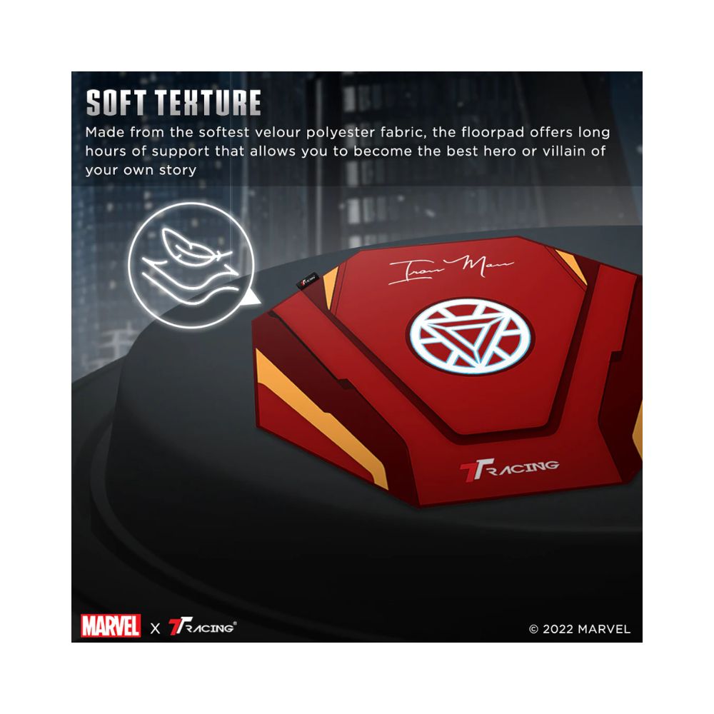 TTRacing Guardian Gaming Floorpad - Iron Man Edition