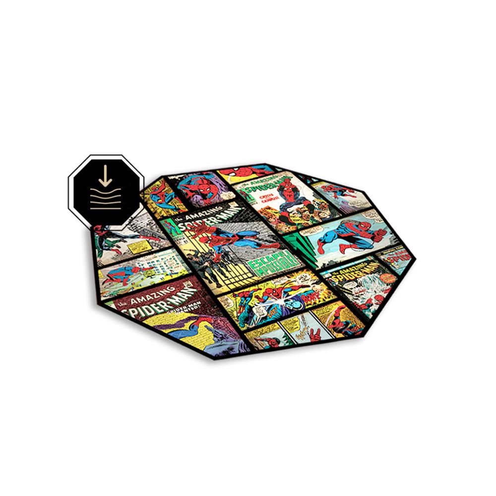 TTRacing Guardian Gaming Floorpad - Spider-Man Edition_Comic