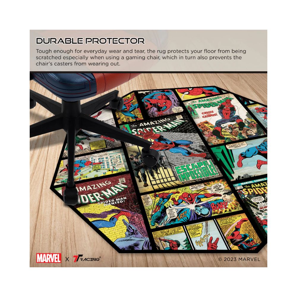 TTRacing Guardian Gaming Floorpad - Spider-Man Edition_Comic