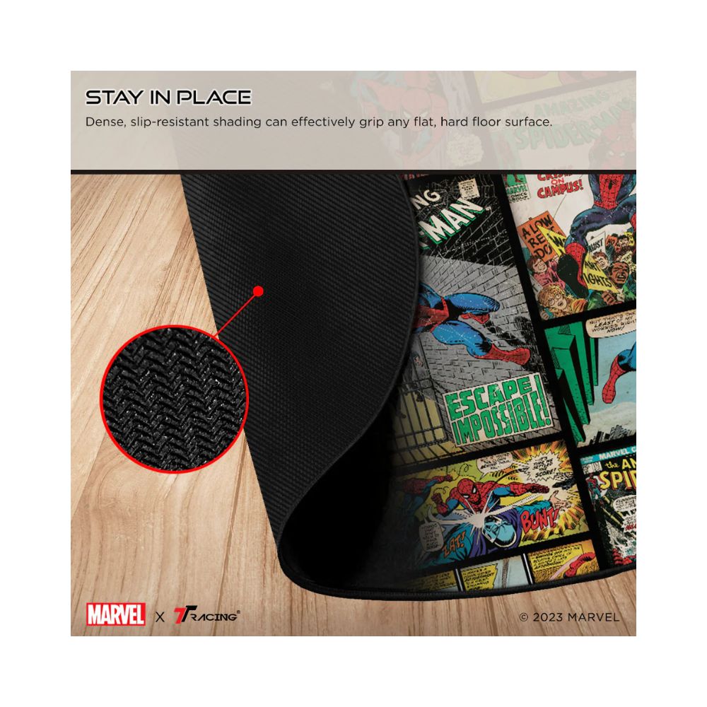 TTRacing Guardian Gaming Floorpad - Spider-Man Edition_Comic