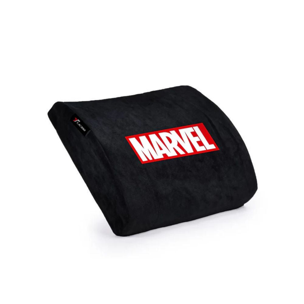 TTRacing XL size Memory Foam Lumbar Pillow - Marvel Edition