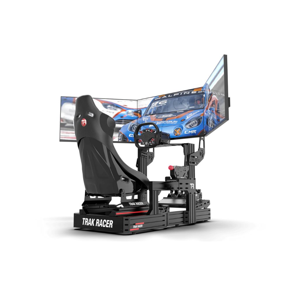 Trak Racer Aluminium Cockpit-Mounted Triple Monitor Stand