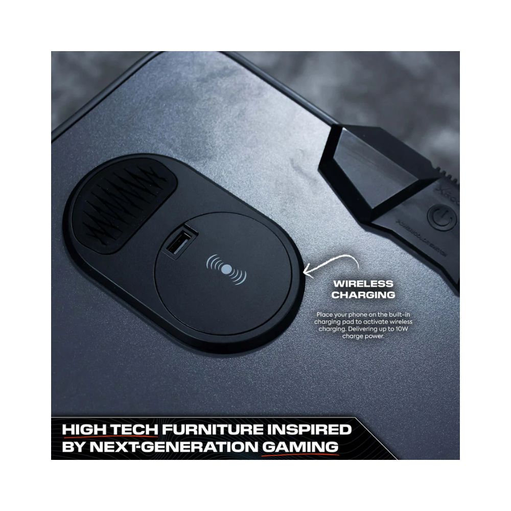 X Rocker Carbon-Tek Gaming Desk