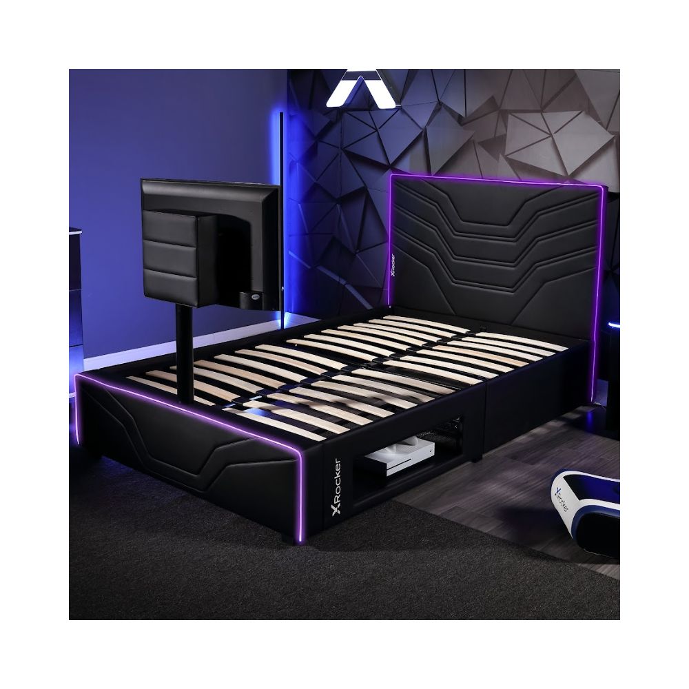 X Rocker Oracle eSports Neo Fibre RGB TV Gaming Bed