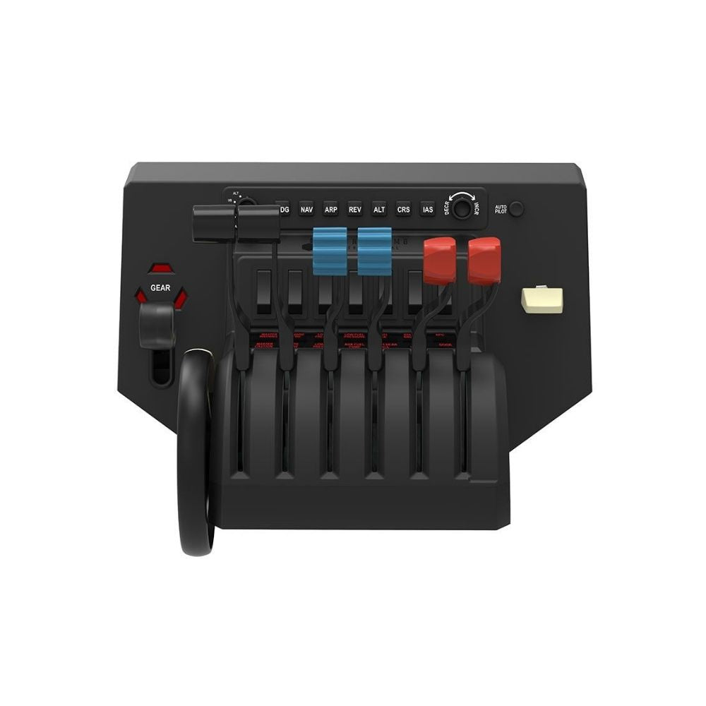 Honeycomb Alpha Flight Controls Yoke & Switch Panel + Bravo Throttle Quadrant Bundle