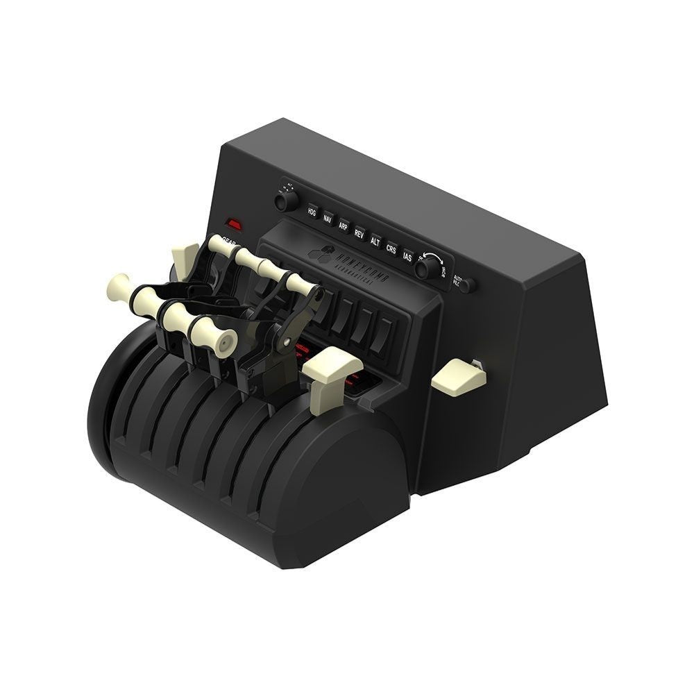 Honeycomb Alpha Flight Controls Yoke & Switch Panel + Bravo Throttle Quadrant Bundle
