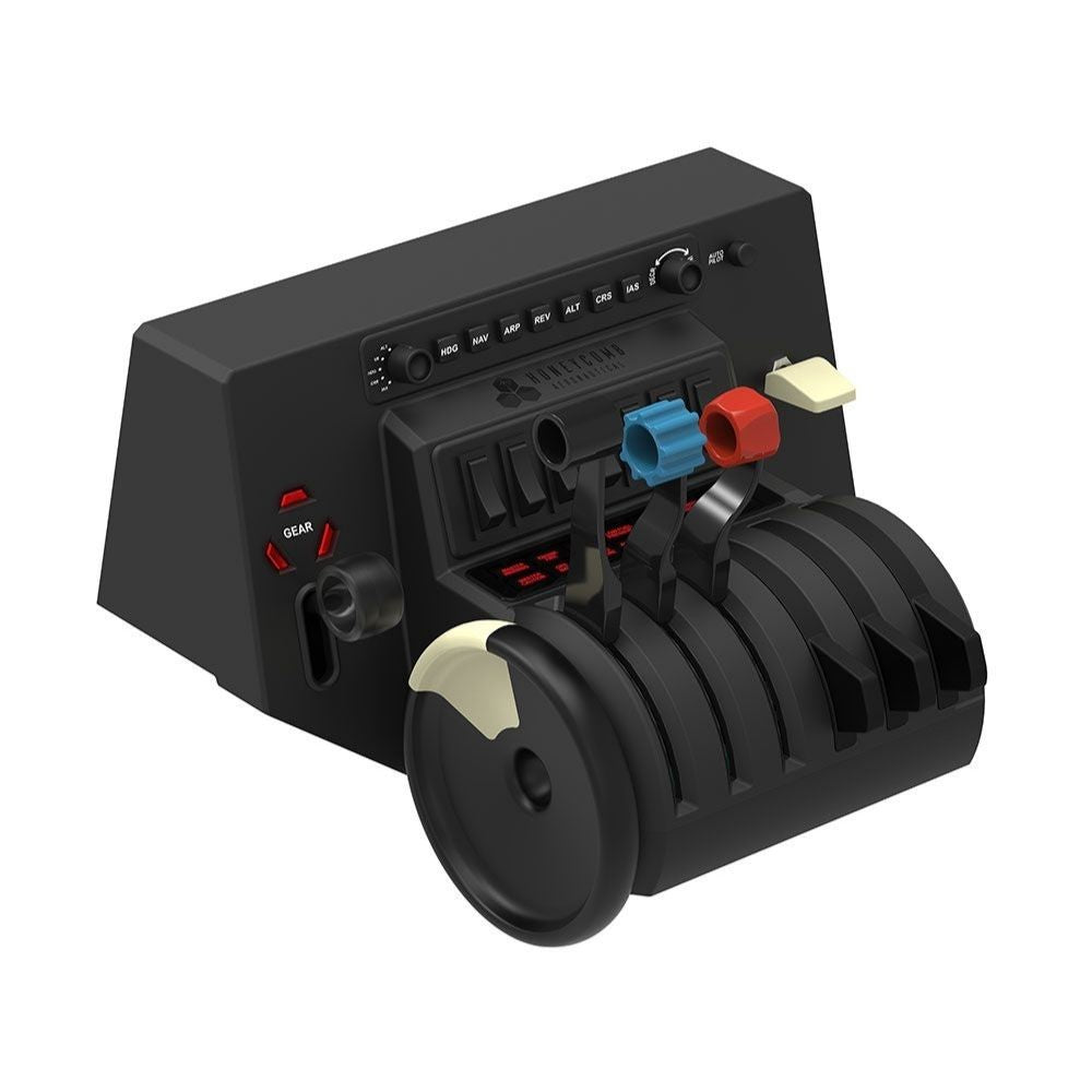 Honeycomb Alpha Flight Controls Yoke & Switch Panel + Bravo Throttle Quadrant Bundle