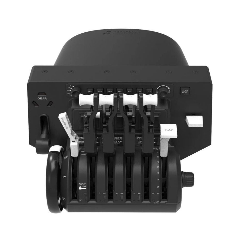 Honeycomb Alpha Flight Controls Yoke & Switch Panel + Bravo Throttle Quadrant Bundle