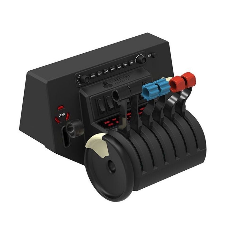 Honeycomb Alpha Flight Controls Yoke & Switch Panel + Bravo Throttle Quadrant Bundle