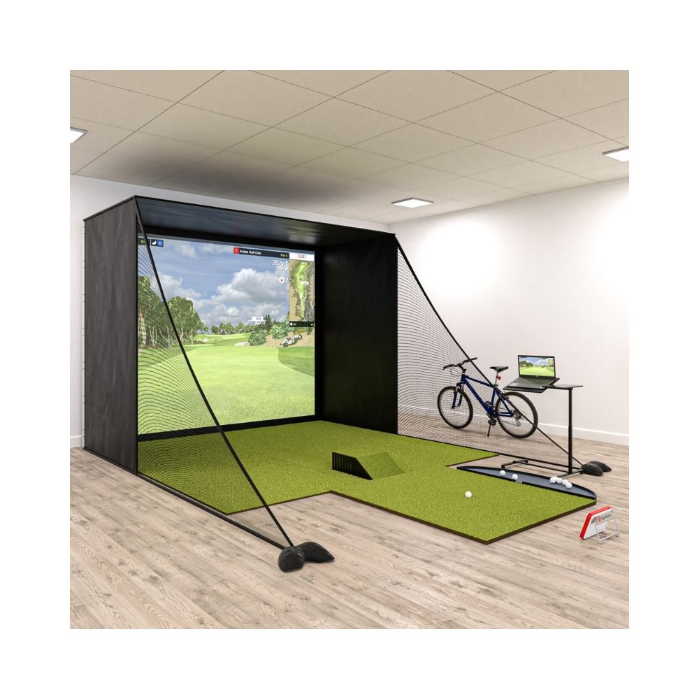 Carl's Place 12 Mevo+ 2023 Edition Golf Simulator Bundle