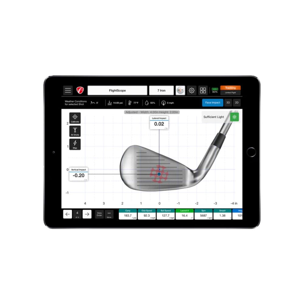 FlightScope Mevo+ Face Impact Location Upgrade