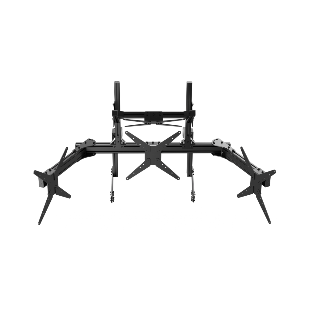 Trak Racer Cockpit-Mounted Quad Monitor Stand