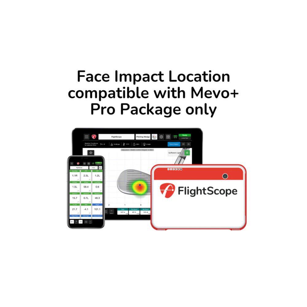 FlightScope Mevo+ Face Impact Location Upgrade