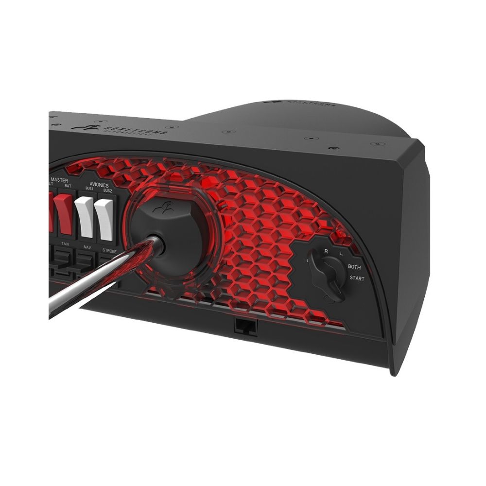 Honeycomb Alpha Flight Controls Yoke & Switch Panel + Bravo Throttle Quadrant Bundle