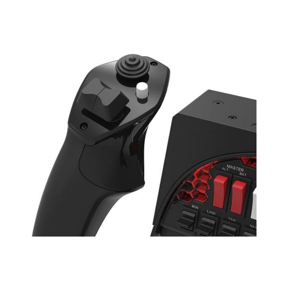 Honeycomb Alpha Flight Controls Yoke & Switch Panel + Bravo Throttle Quadrant Bundle