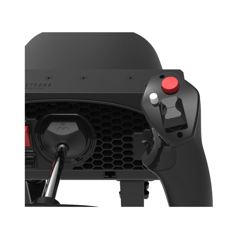 Honeycomb Alpha Flight Controls Yoke & Switch Panel + Bravo Throttle Quadrant Bundle