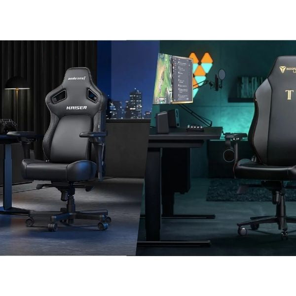 Anda Seat Kaiser 4 gaming chair versus SecretLab Titan