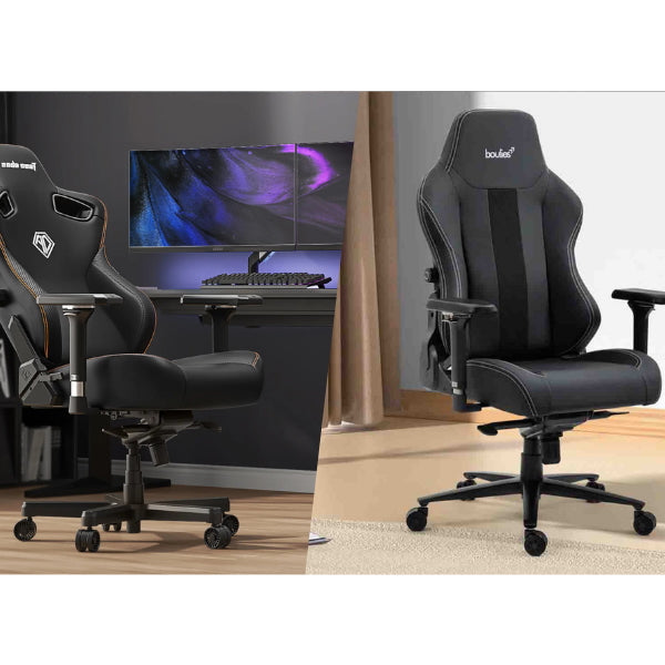 Anda Seat and Boulies gaming chair side by side comparison