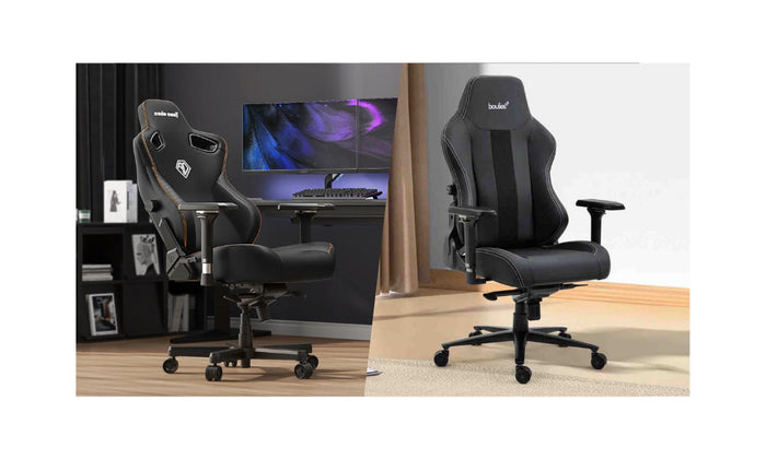 Anda Seat and Boulies gaming chair side by side comparison